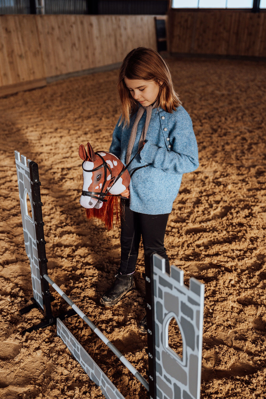 Kasteel Hindernis voor Hobby Horse