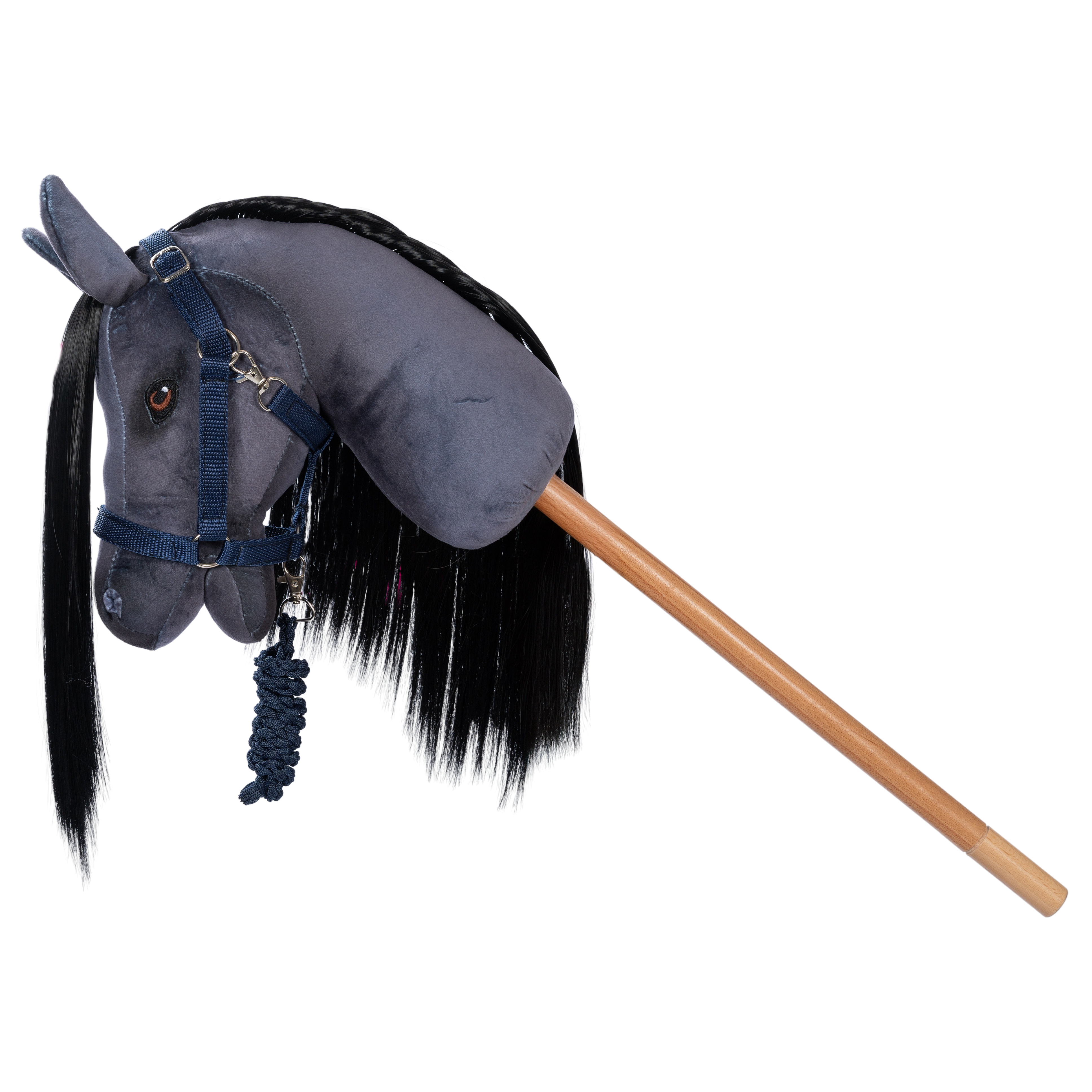 Halster en Halstertouw blauw voor Hobby horse