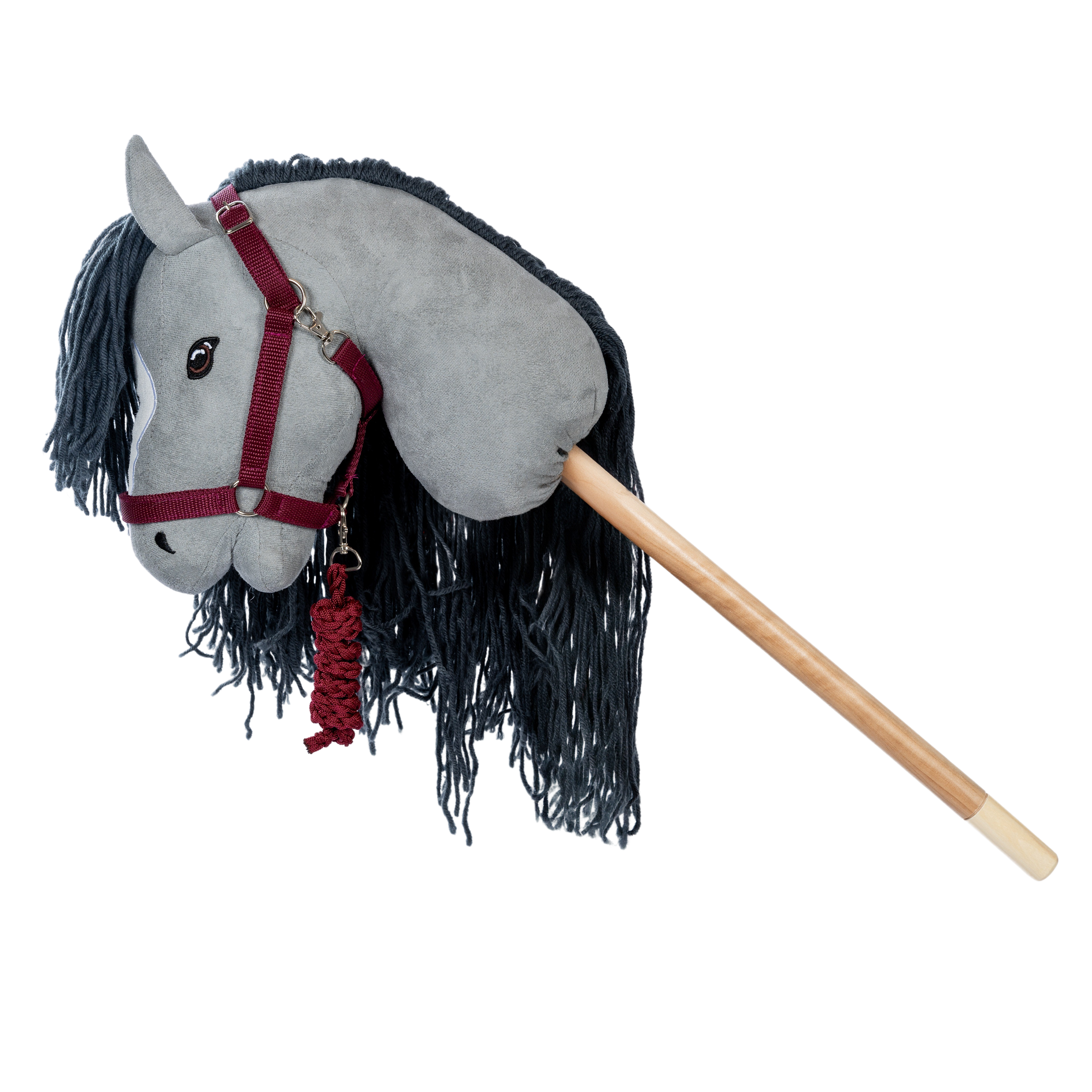 Halster en Halstertouw rood voor Hobby horse